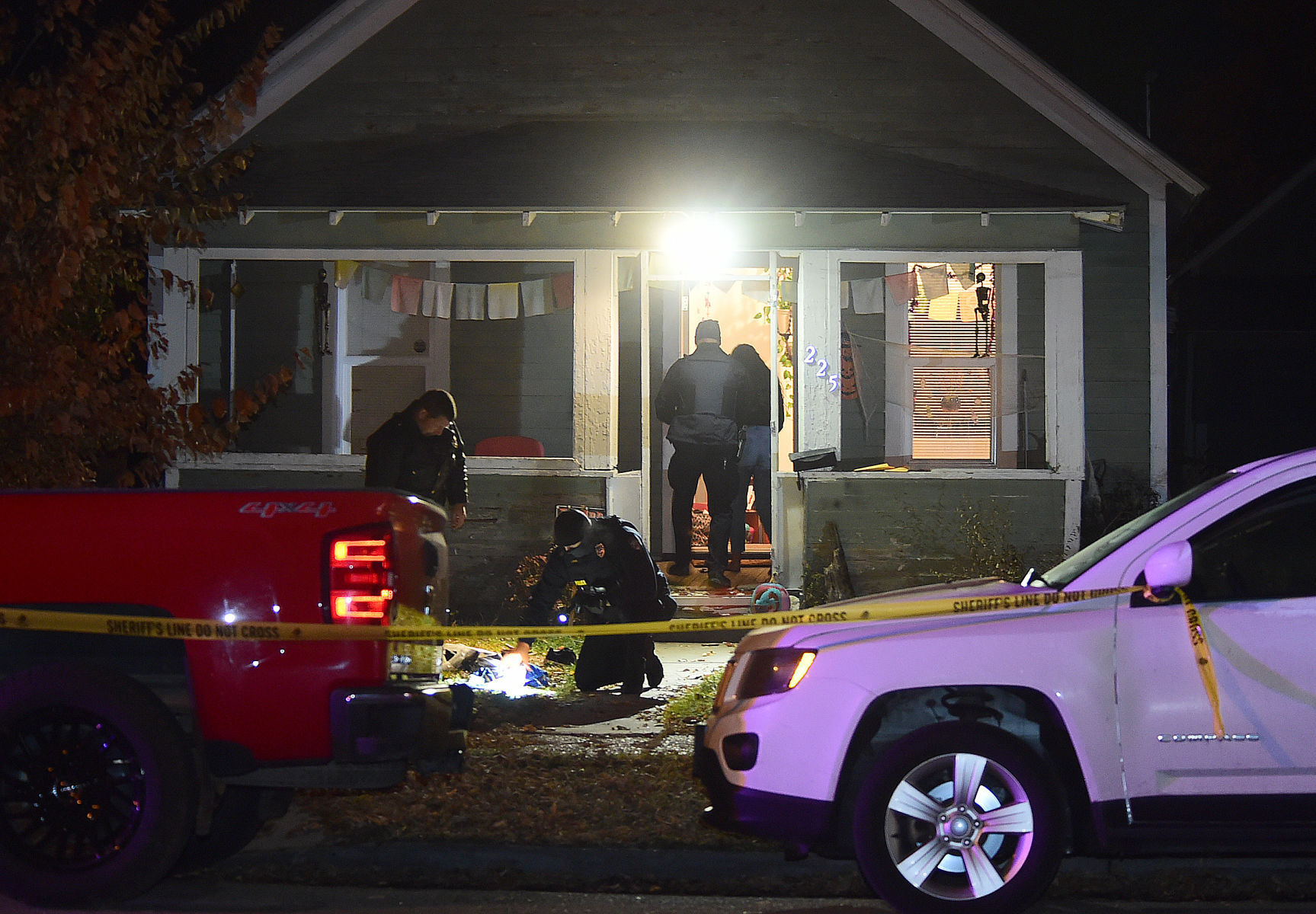 Shooting scene
